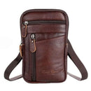 Bolsa Transversal Artesanal Couro