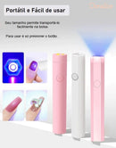 LED/UV Portátil para Unhas – Cura em 60 Segundos