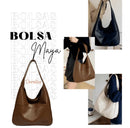 Bolsa Maya — Couro Vegano Espaçosa e Elegante