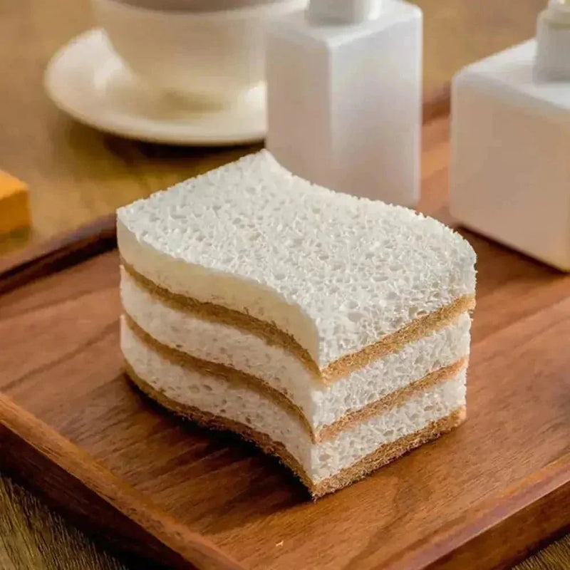 Kit 18 Esponjas de Cozinha Biodegradáveis Premium (duram até 18 meses)