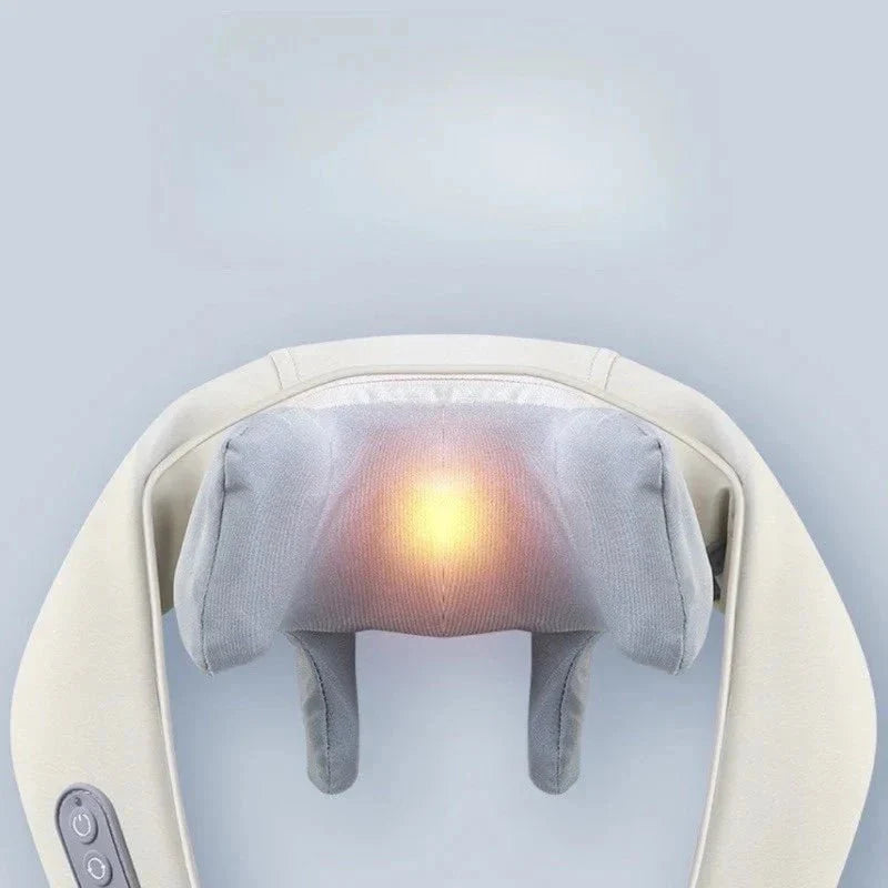 Massageador Inteligente com Aquecimento – Pescoço e Ombros Sem Dor