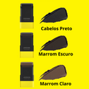 Bastão de tintura de cabelo 2 em 1