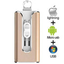 Pen Drive de Celular 4 em 1 - Multi Operacional