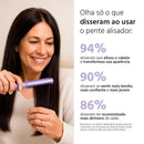 Pente Alisador de Cabelo 5 em 1 Sem Fio InfiniteGlam