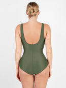 Maiô Modelador Juliana Com Decote em V Profundo