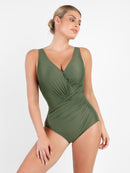 Maiô Modelador Juliana Com Decote em V Profundo