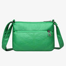 Bolsa de Couro  Feminina Transversal - Estilo Chic