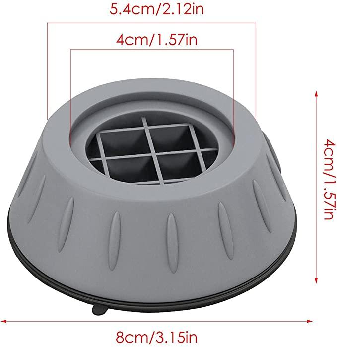 Kit Anti-Vibração Para Máquina de Lavar e Secar - VibraSafe