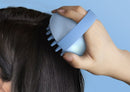 ESCOVA DE SILICONE PARA LAVAR E TRATAR O COURO CABELUDO