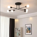 Lustre Elegante De Ferro Forjado -Lumière