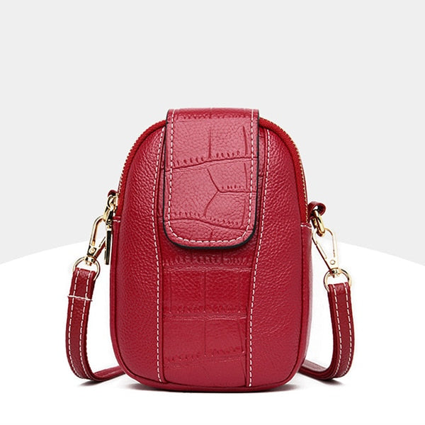 Bolsa Feminina Crossbody Bag de Couro - Versa Chic