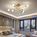 Lustre Elegante De Ferro Forjado -Lumière