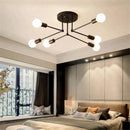 Lustre Elegante De Ferro Forjado -Lumière