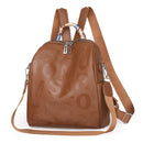 Mochila de Couro Espaçosa - Elfind