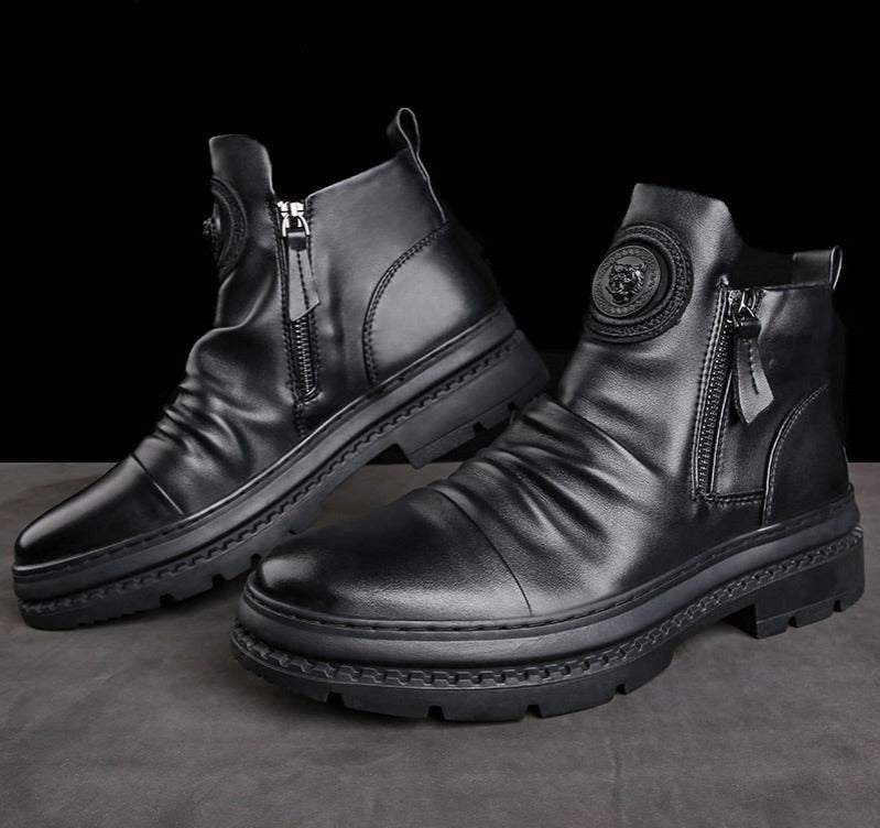 Bota Masculina de Couro - Comfort