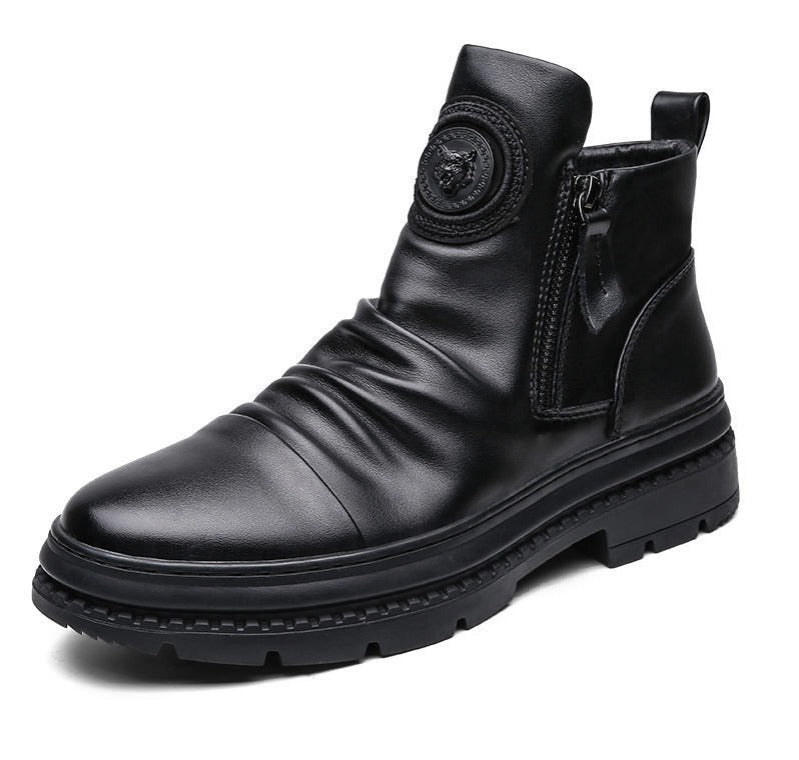 Bota Masculina de Couro - Comfort