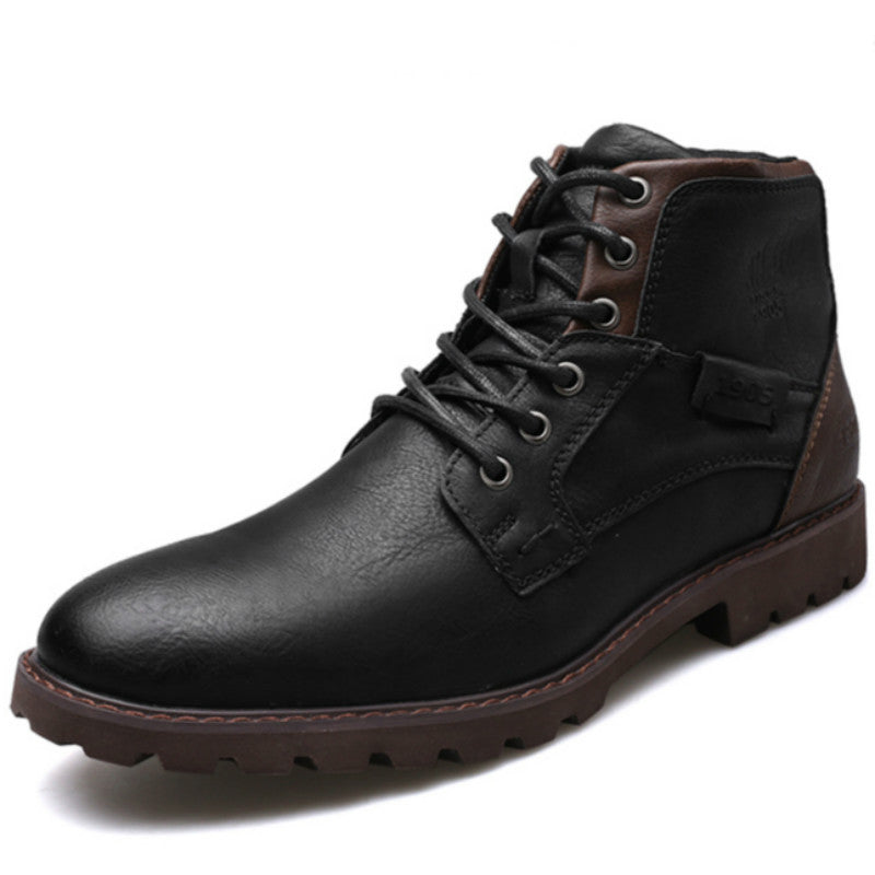 Bota Masculina Resistente de Couro - Italian